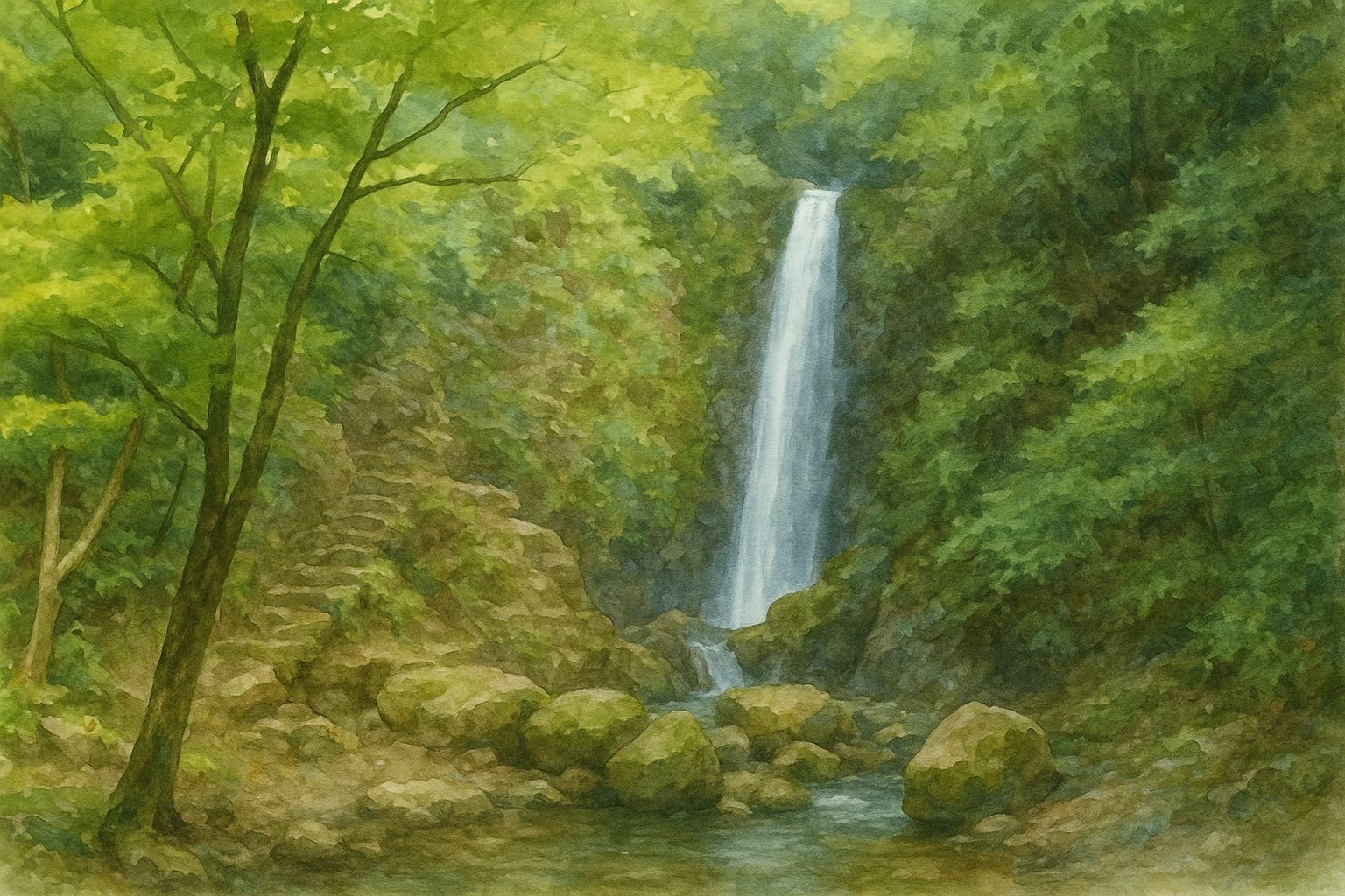 払沢の滝
